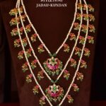 Jadau Kundan Multi-Layered Short Haar