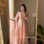 Heavy Georgette Partywear Gown with Dupatta