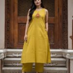 Trendy Halter Neck Coord Set