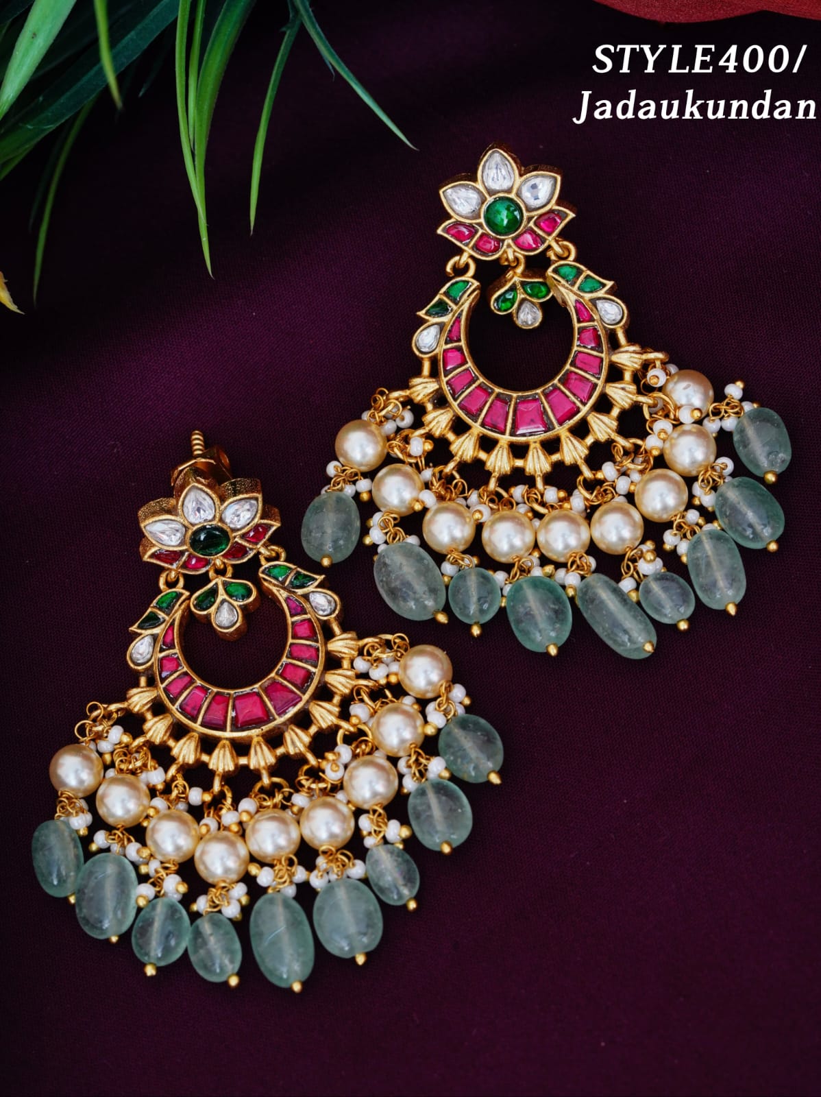 Jadau Kundan Earrings