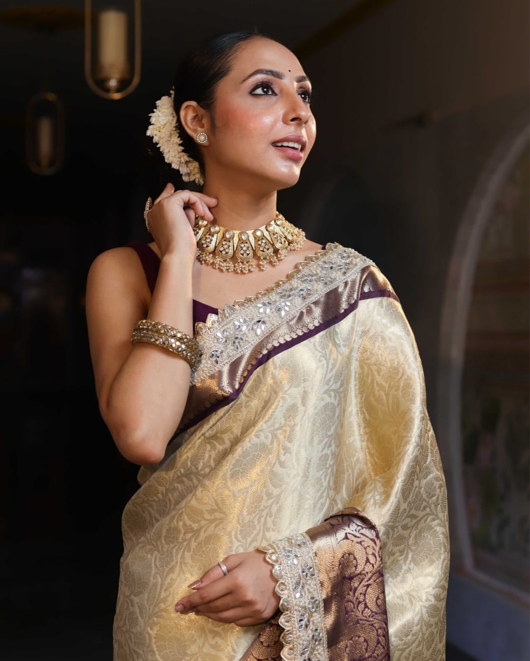 Banarasi Handwoven Partywear Saree
